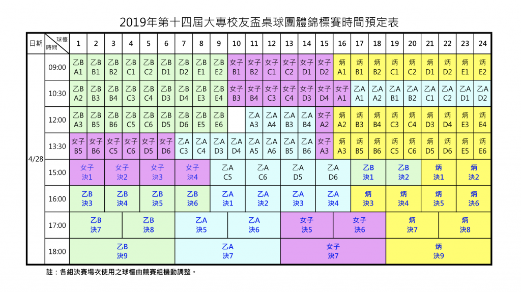 20190428Team_TimeTable2